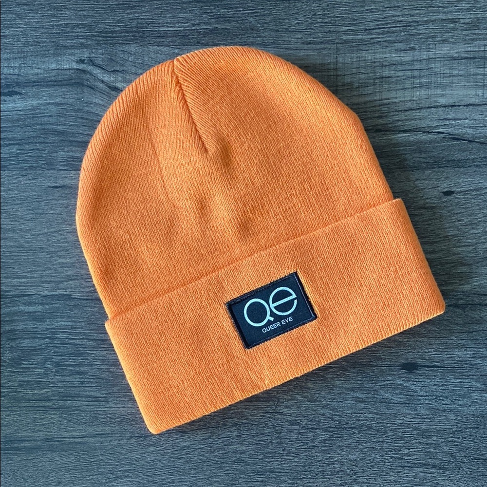 Queer Eye NWT Orange Beanie